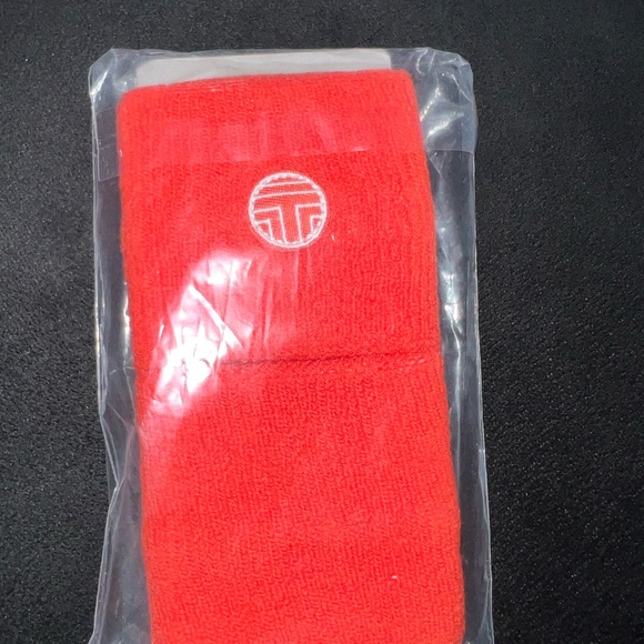 Tory Burch Sport Sweatband Logo Wristband Tennis Golf Workout Tory Sport - Picture 3 of 4